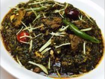 Mutton Palak - Deli Bite Catering