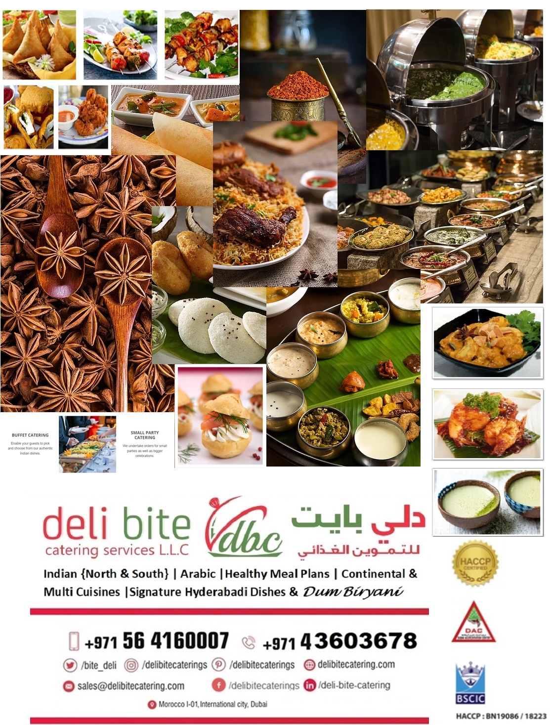 Private Catering Services in Dubai