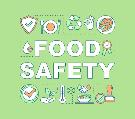 Delicious mouthwatering Food Safety