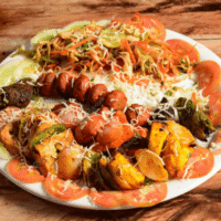 veg platter