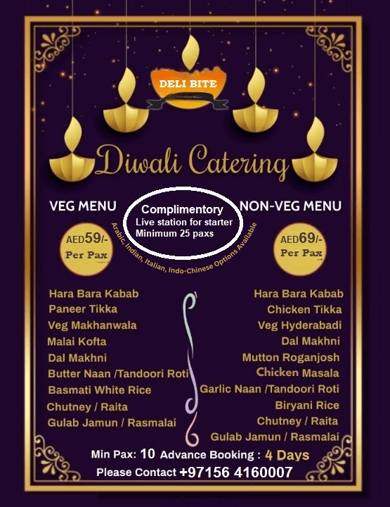 Diwali Catering